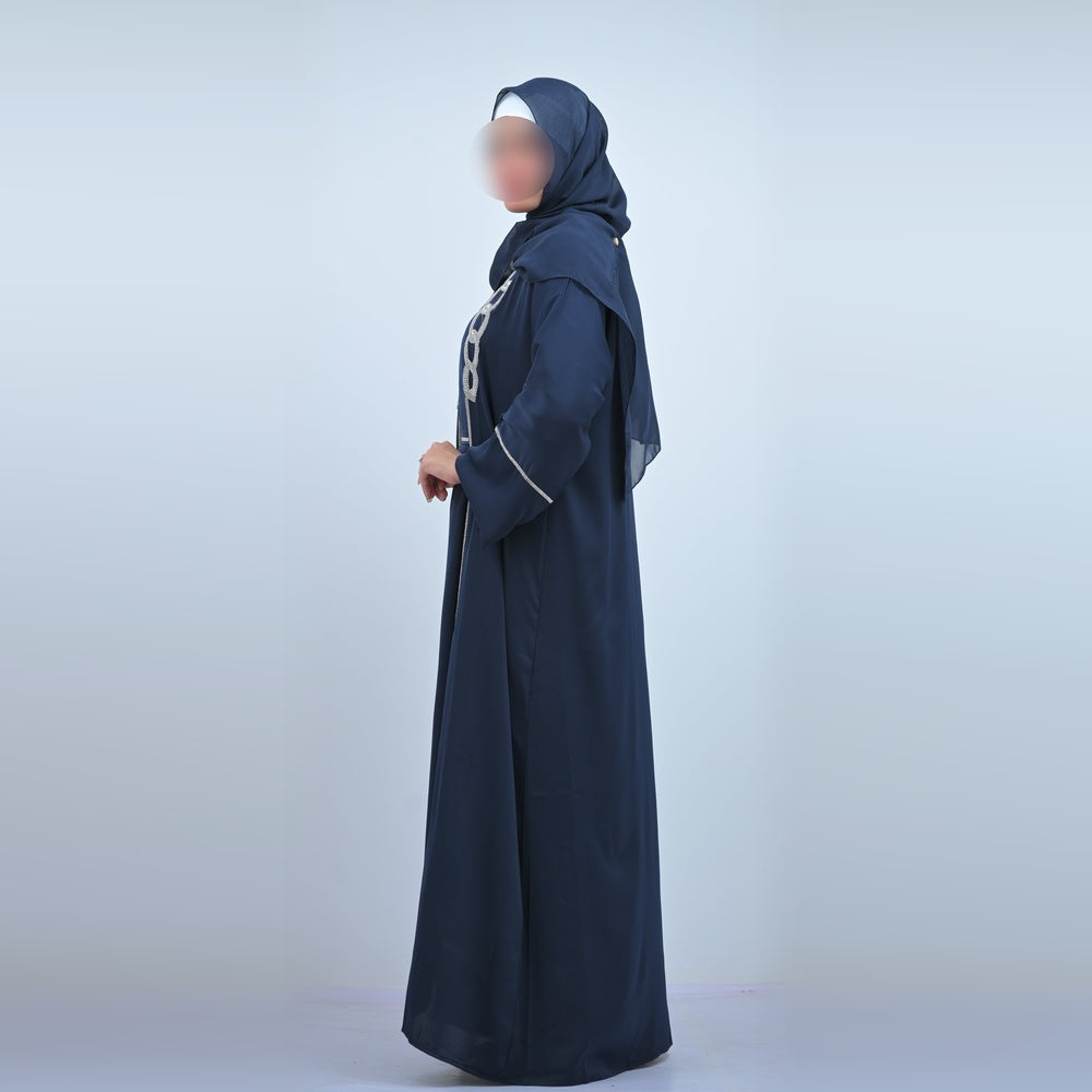 AUDI HANDWORK JACKET BURQA (with Hijab)