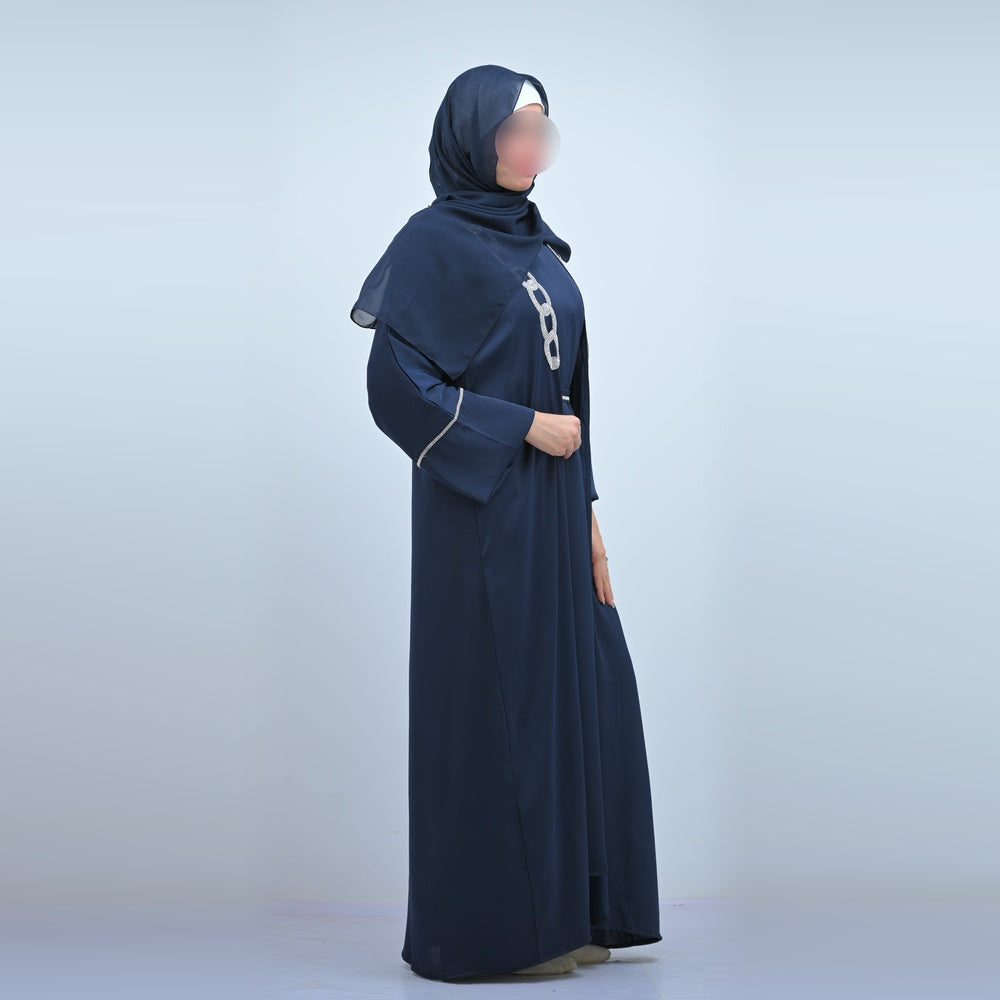 AUDI HANDWORK JACKET BURQA (with Hijab)