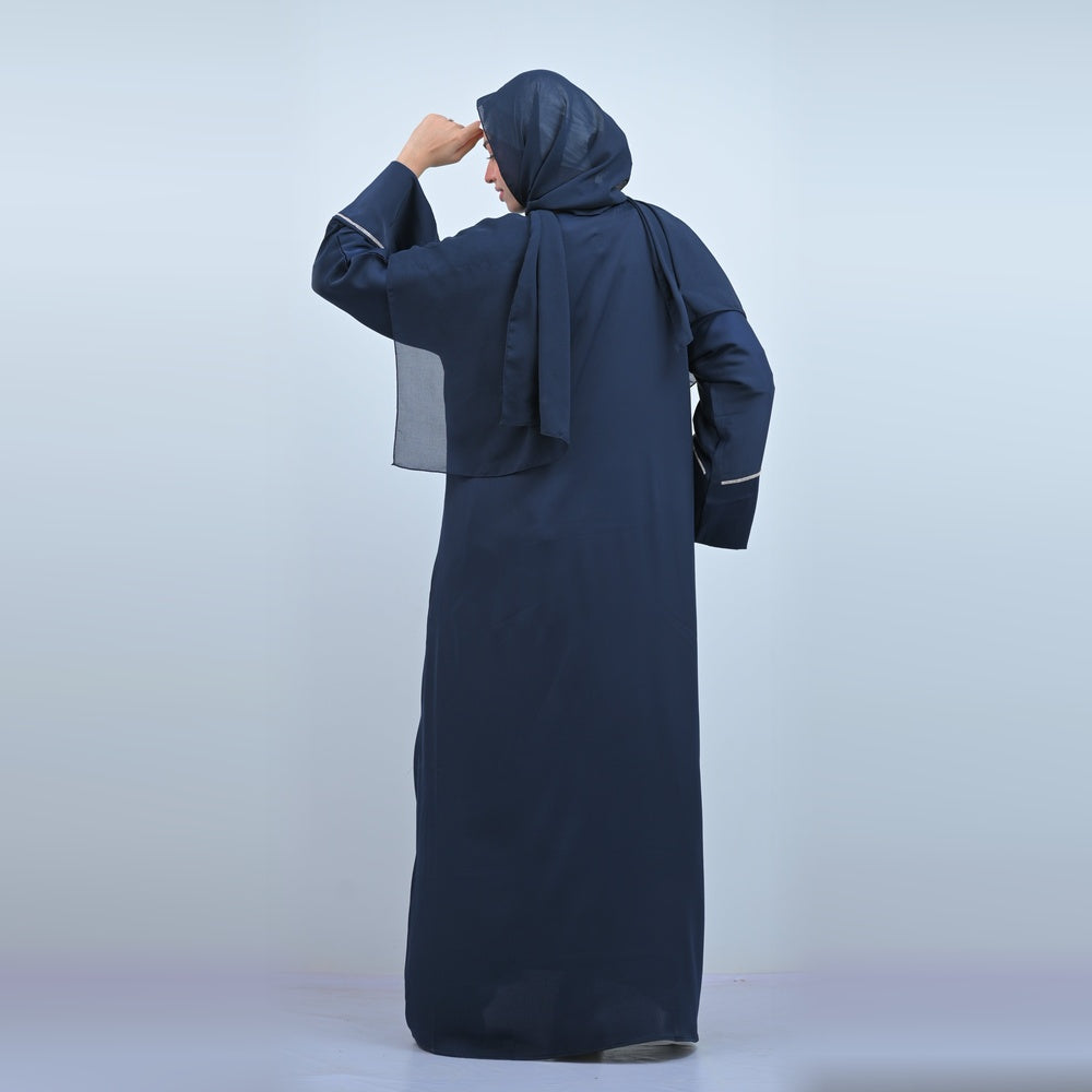 AUDI HANDWORK JACKET BURQA (with Hijab)